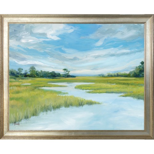 KS- SALTMARSH 8 ON CANVAS